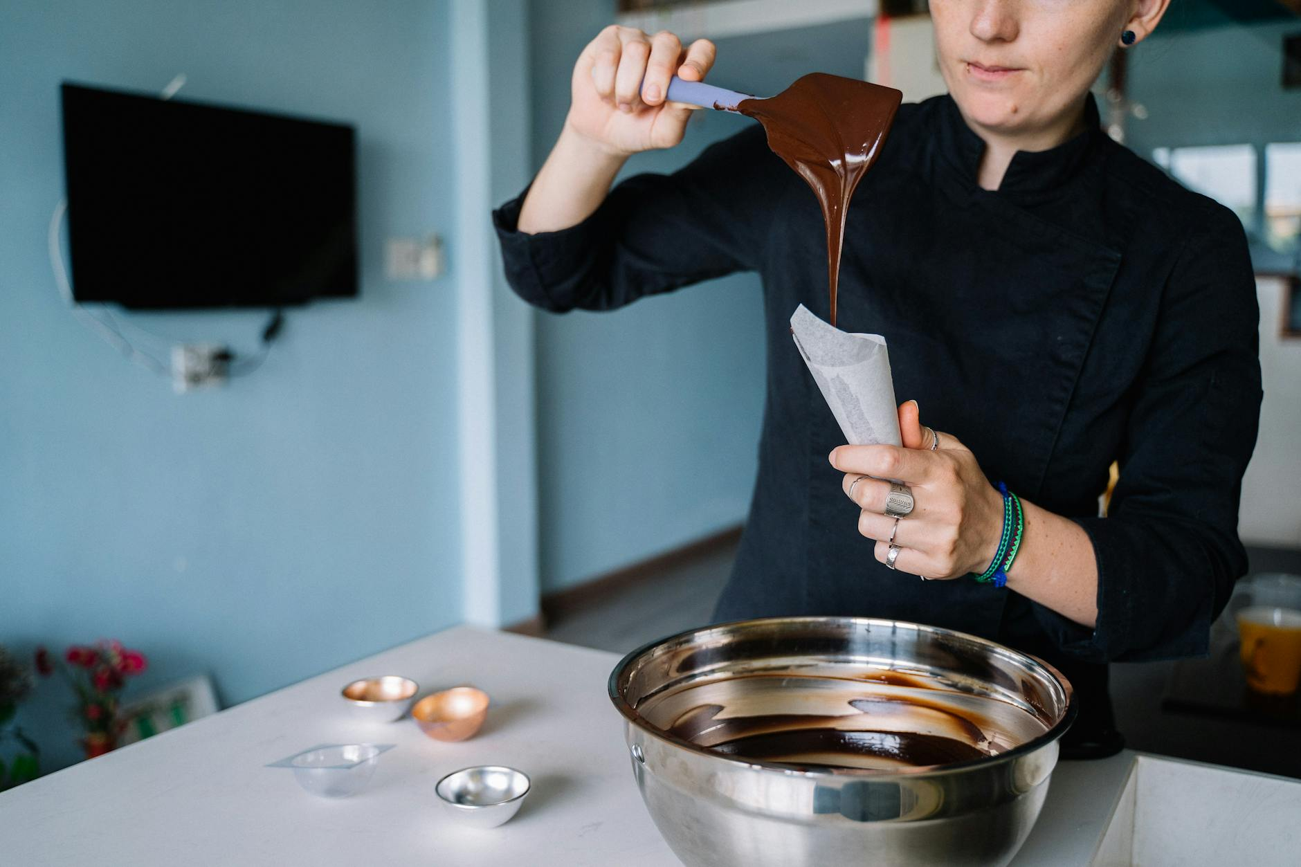 chocolate making artisan