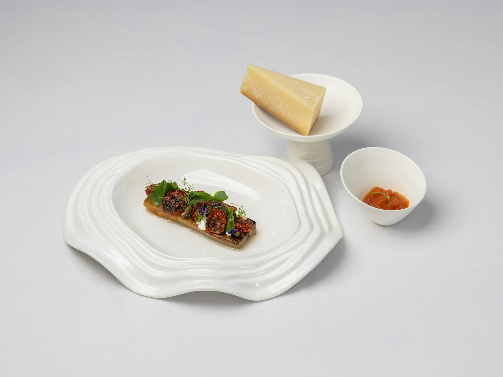 vegetarian fine dining plate Vienna