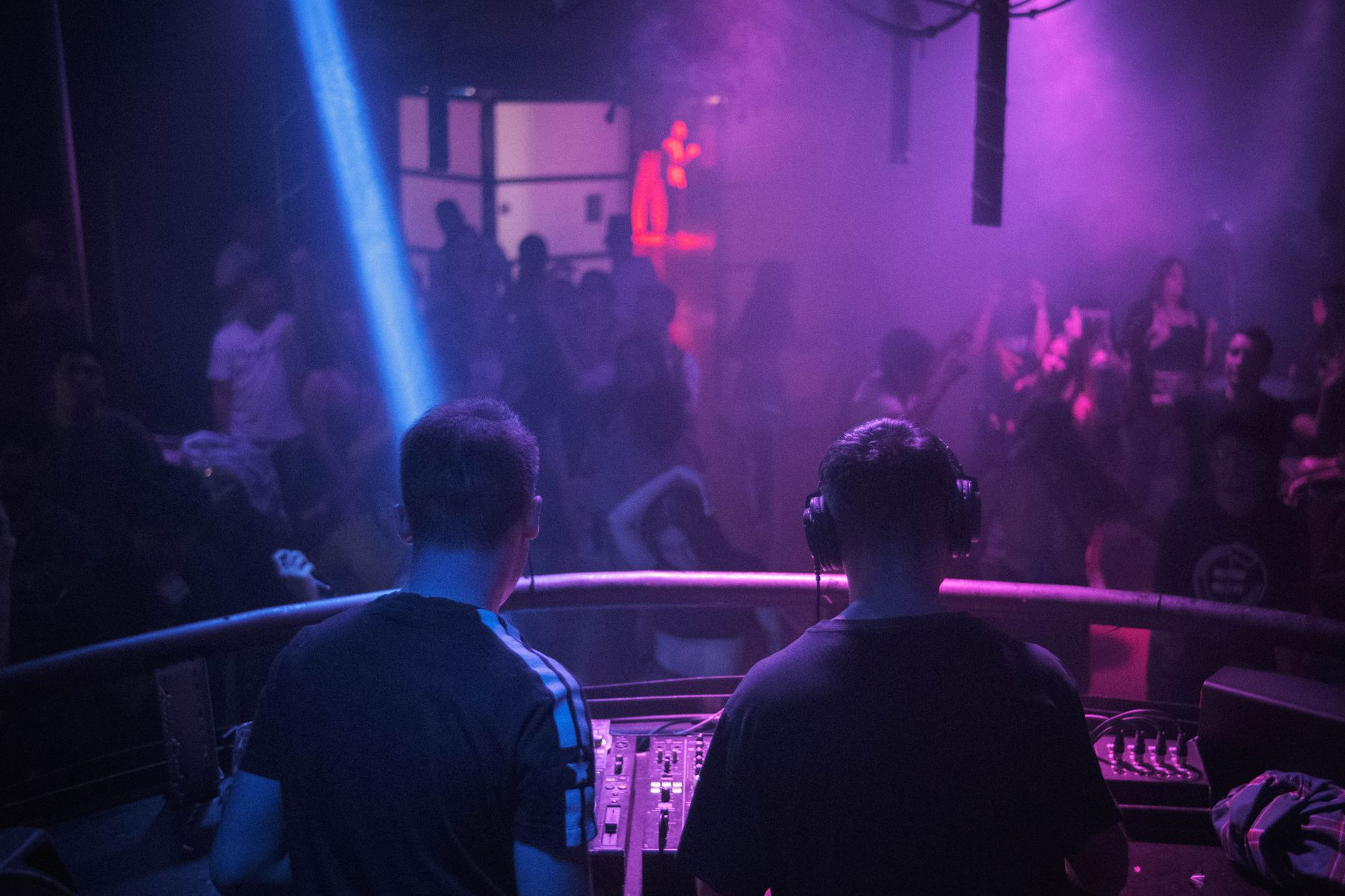 electronic music club