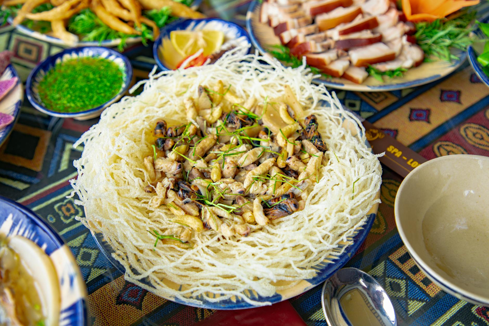 insect dish restaurant