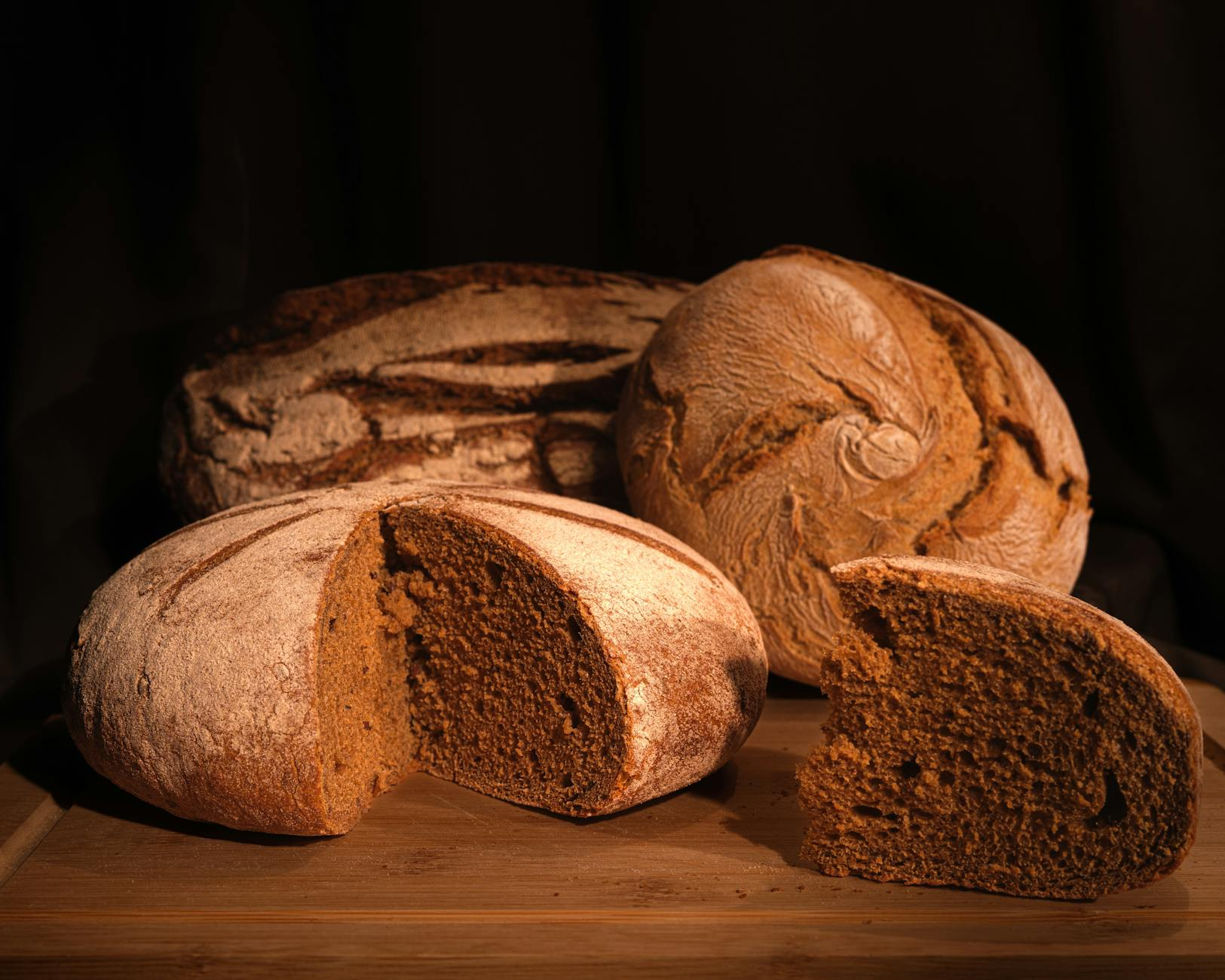 Austrian rye bread artisan
