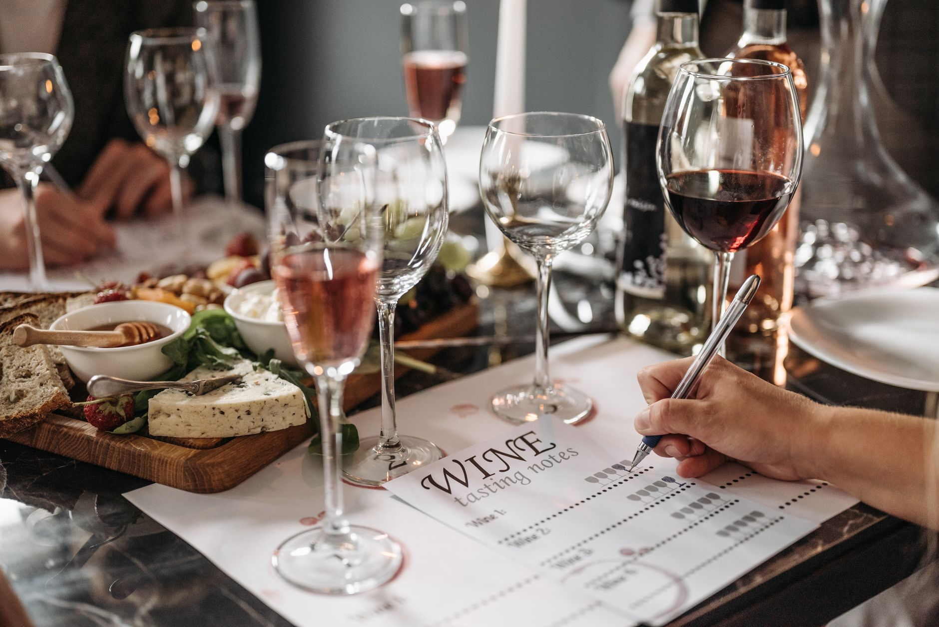 bread and wine pairing