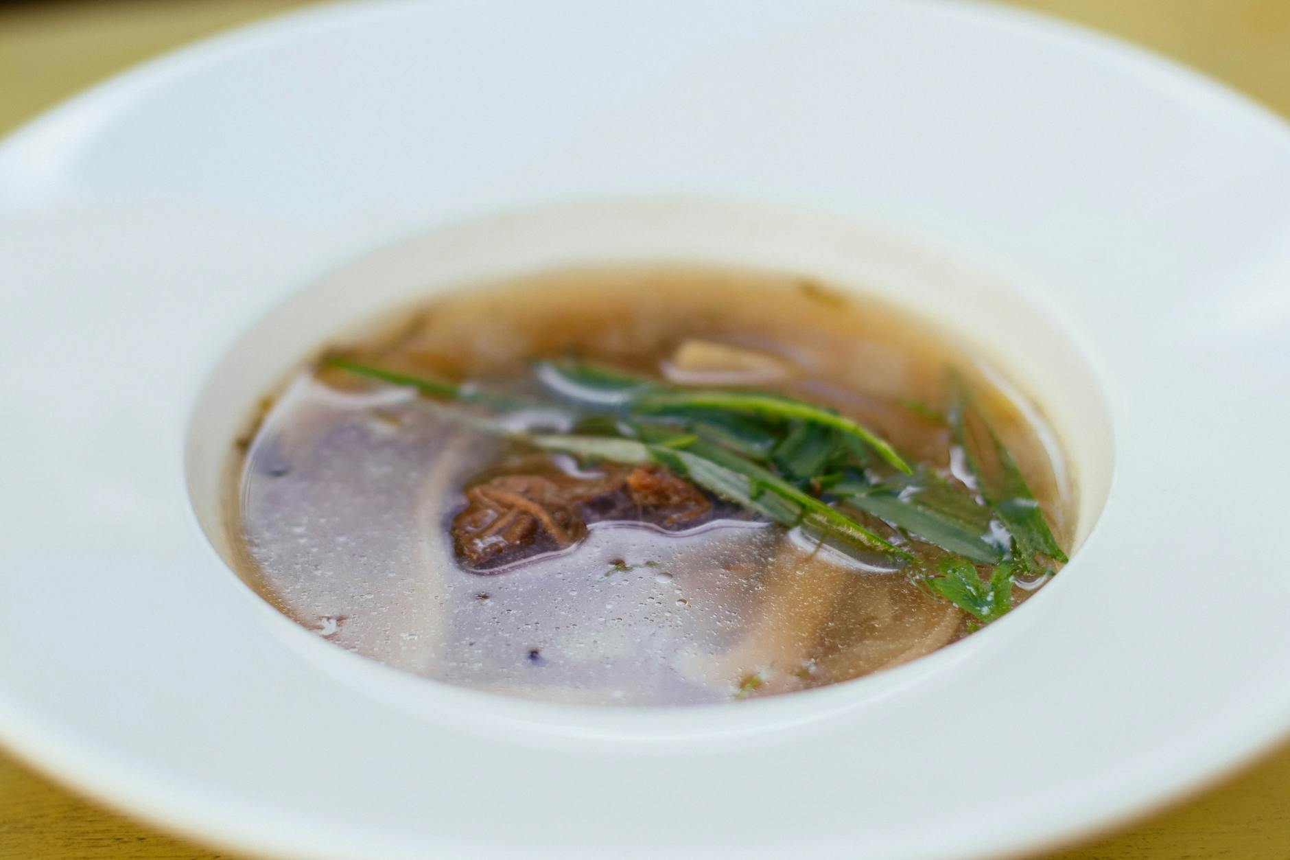 Viennese Tafelspitz meal soup main
