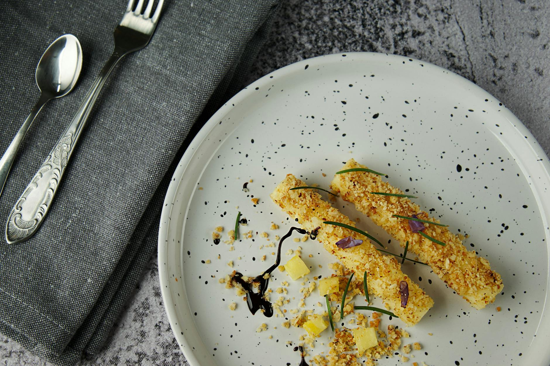 topfenknödel modern plating