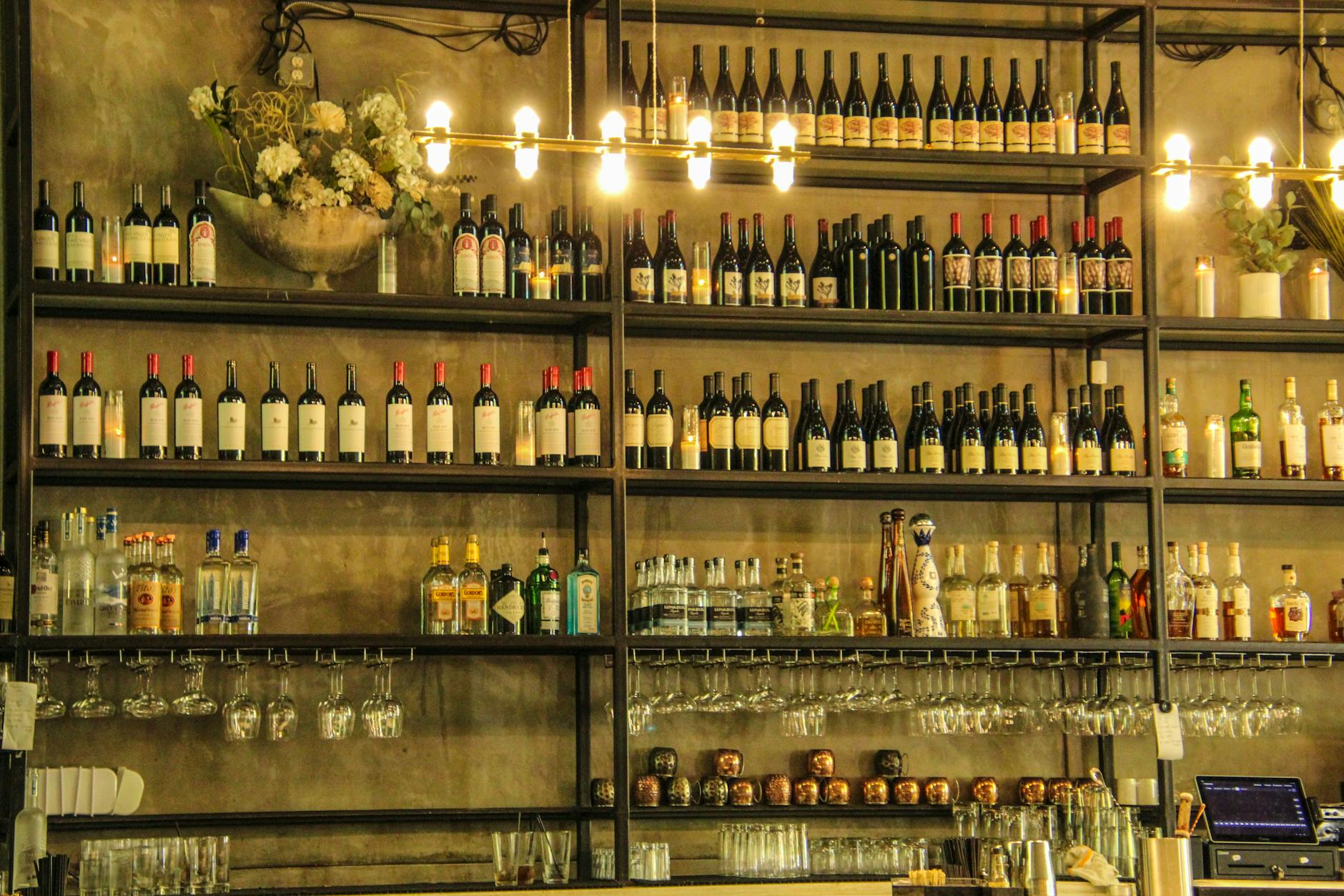 Vienna wine bar interior