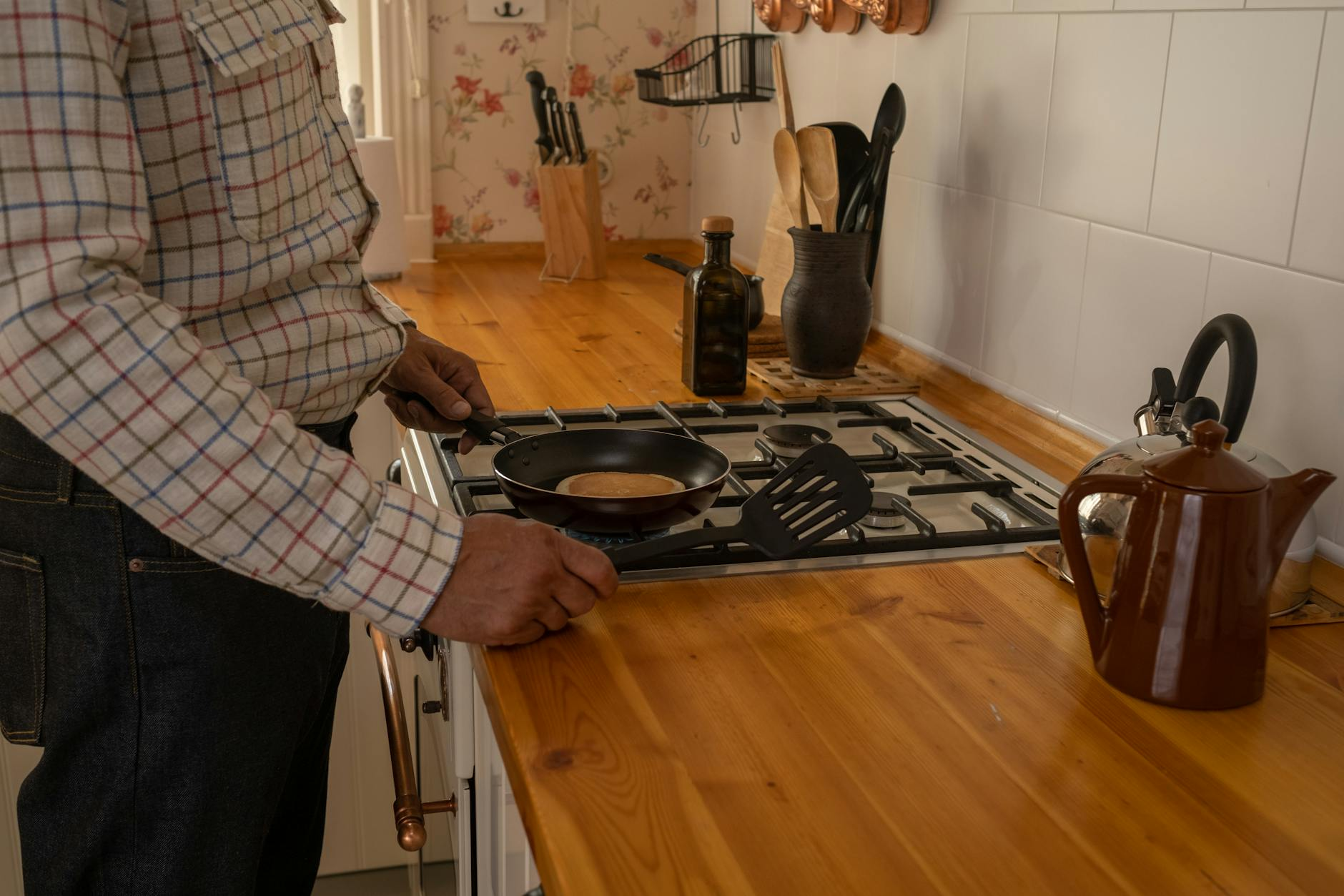 making pancakes austria
