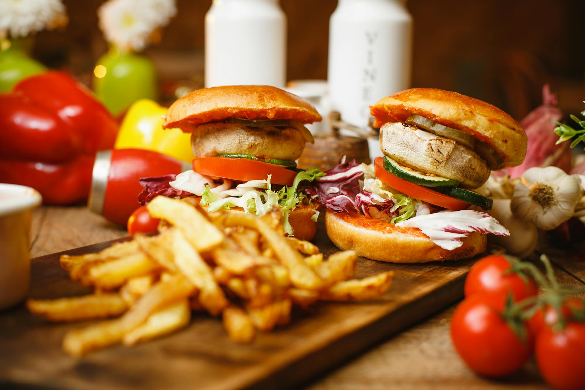 vegan burger